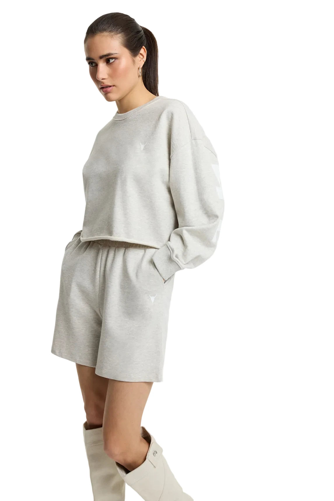 Alix The Label Bermuda Sweat Shorts
