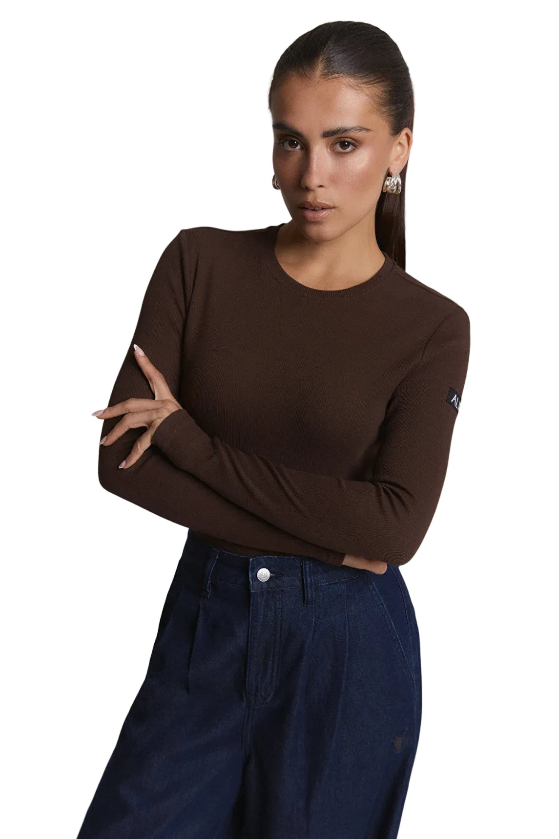 Alix The Label Rib Longsleeve T-Shirt
