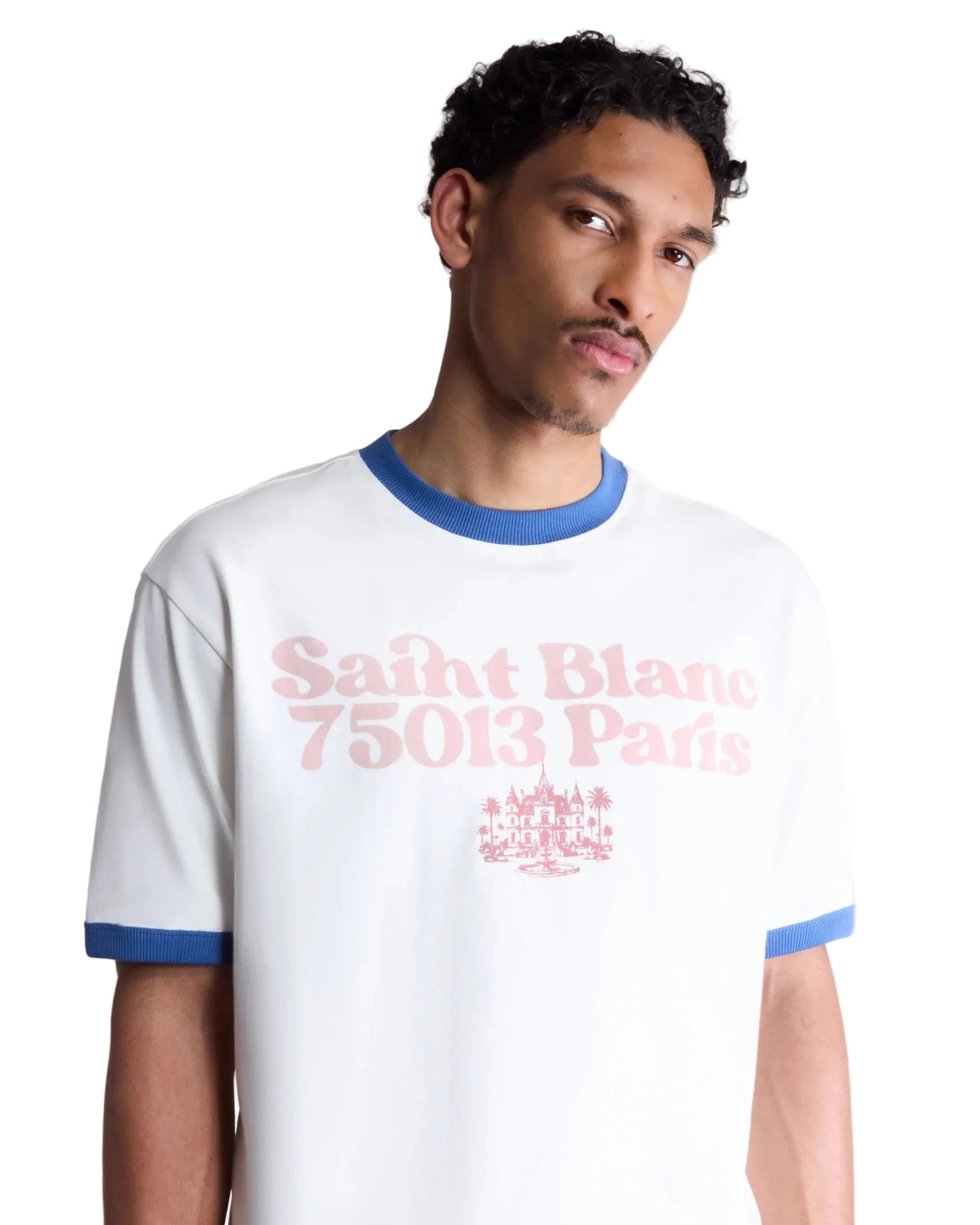 Saint Blanc Postcode T-Shirt