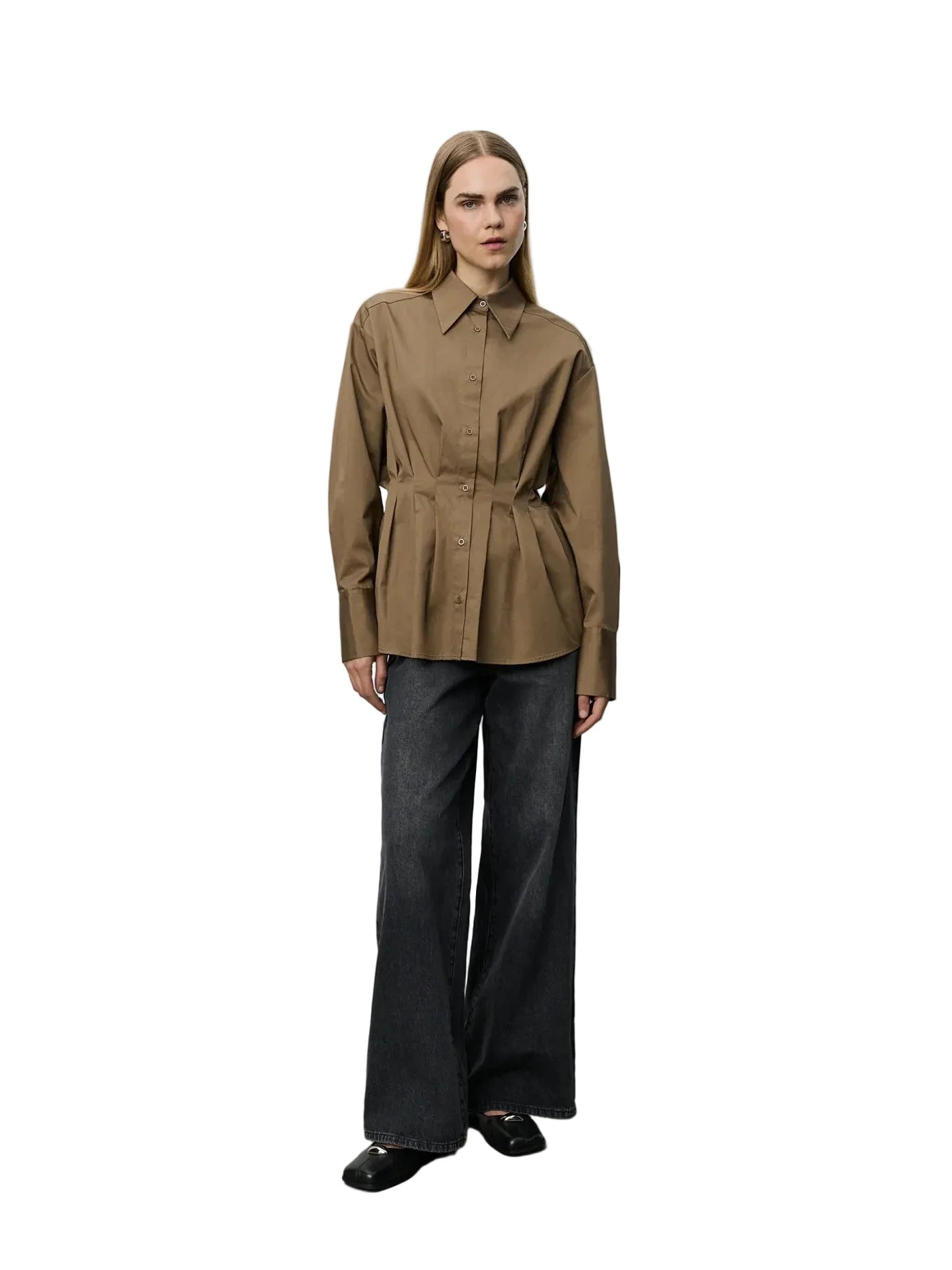 Sofie Schnoor Mikrasw Fitted Shirt With Pleats