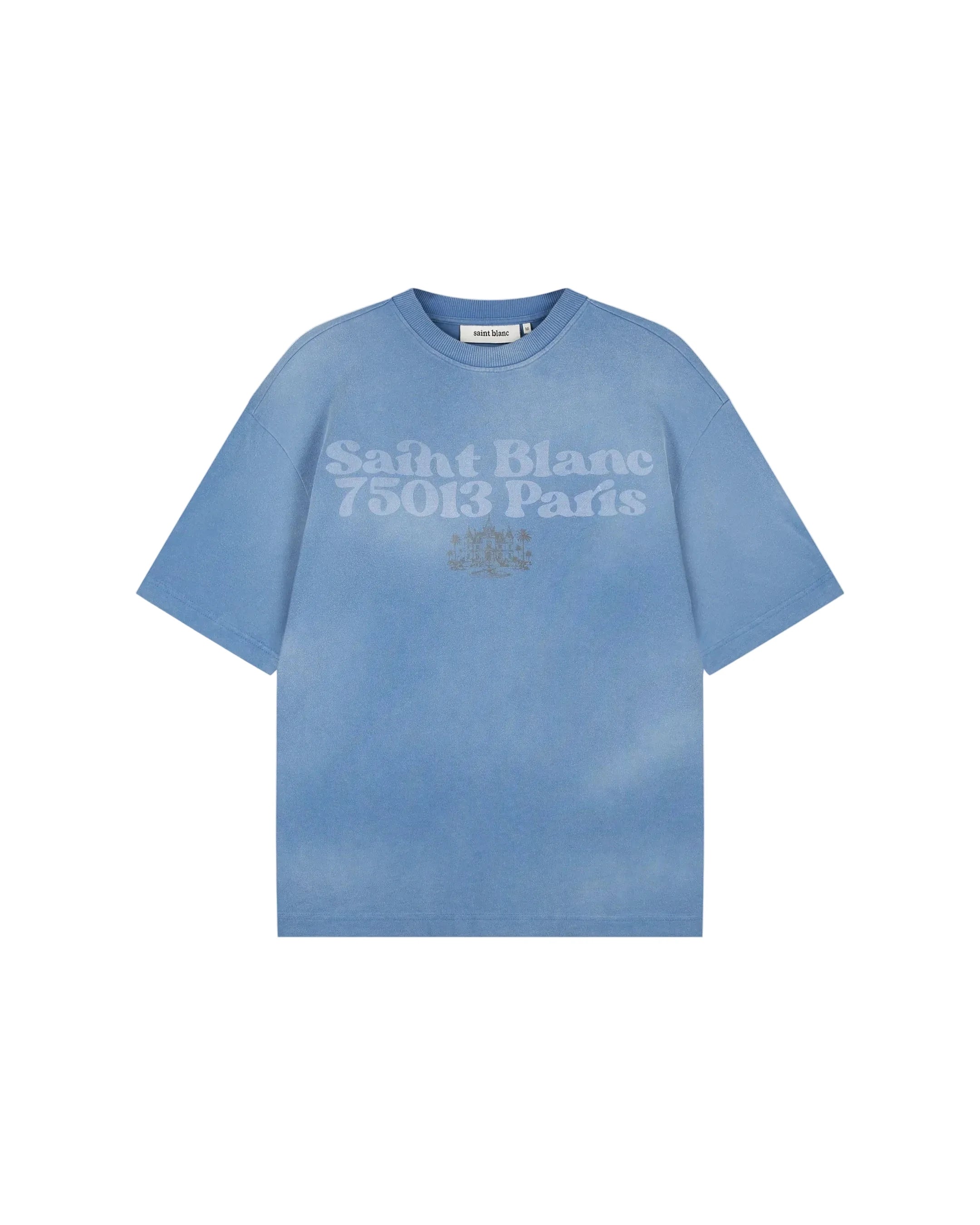 Saint Blanc Postcode T-Shirt