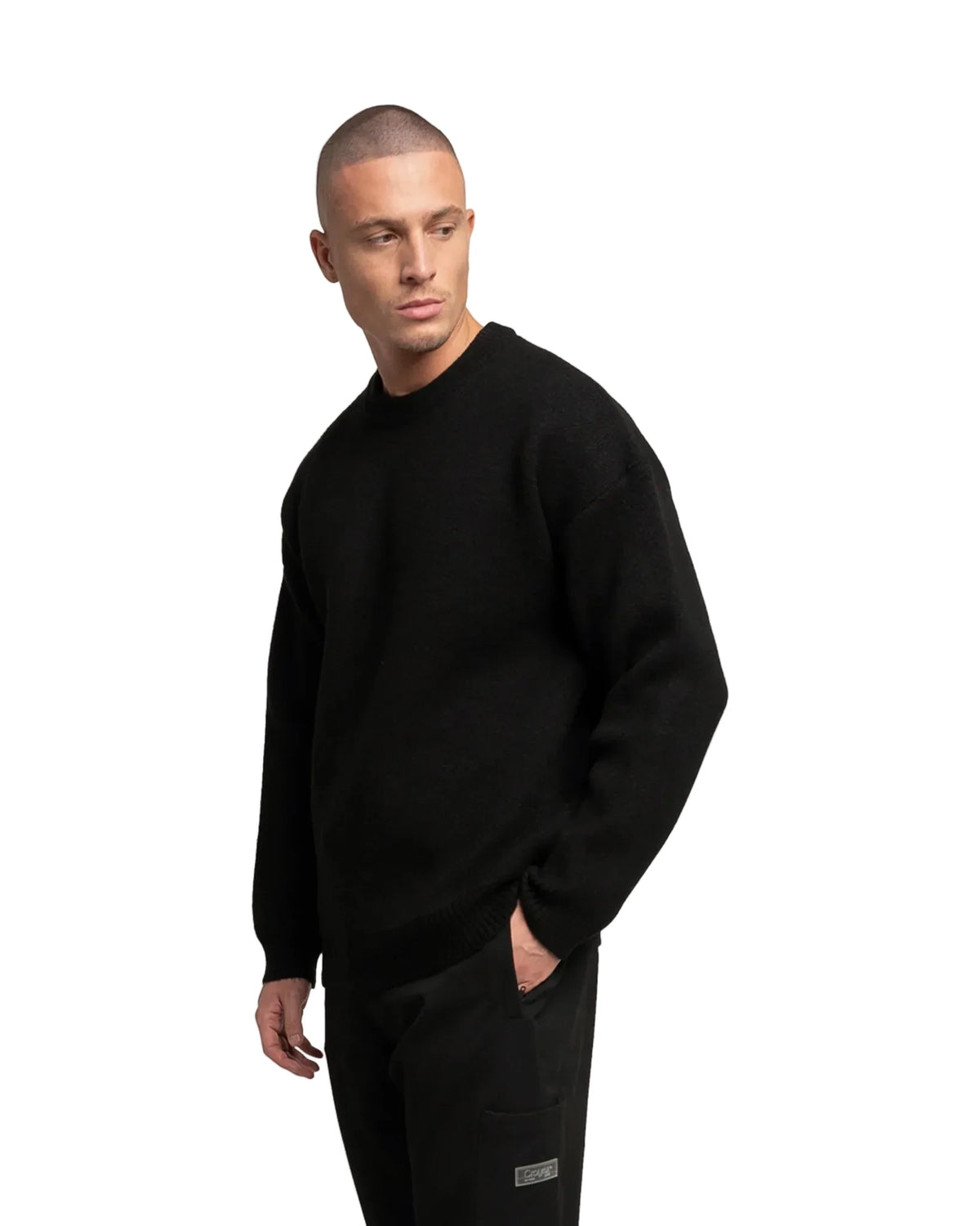 Croyez Art Studio Knit Sweater | Black
