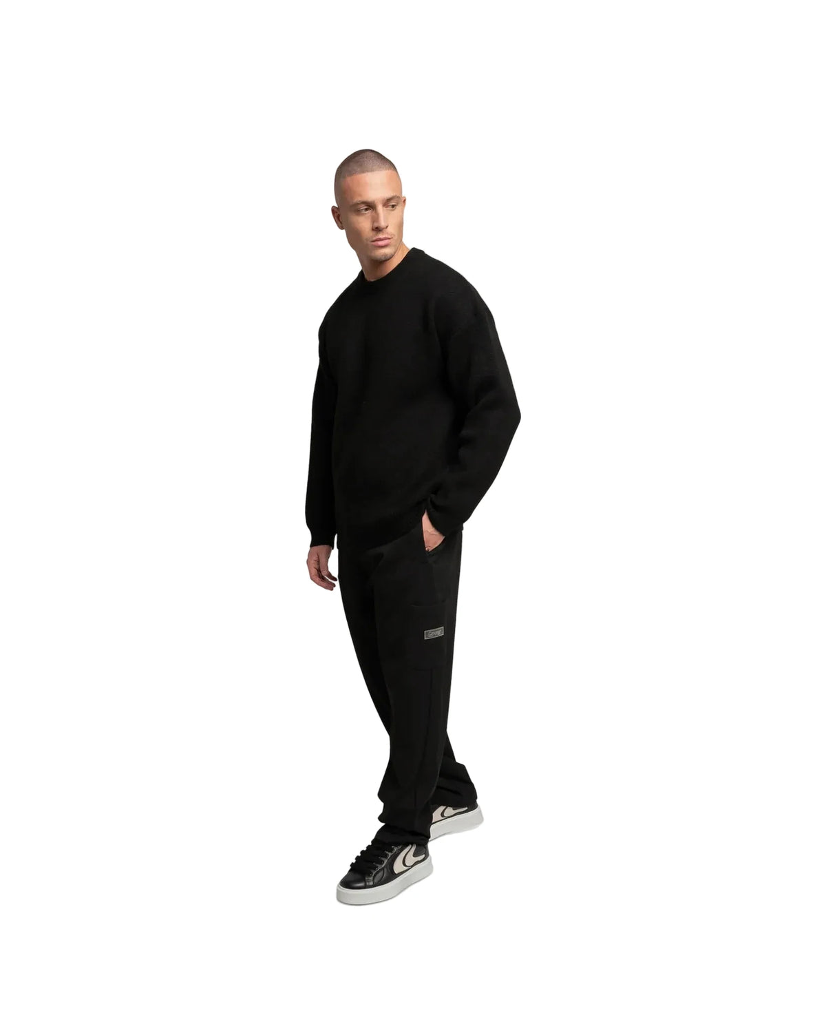 Croyez Art Studio Knit Sweater | Black