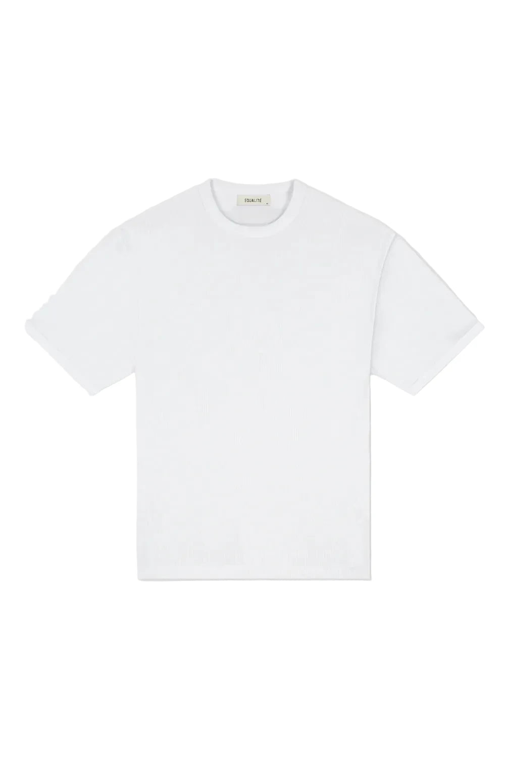 Equalité Ribbed Tee Off-White