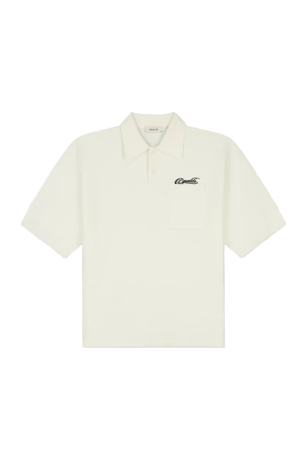 Equalité Saint Knit Polo Off-White