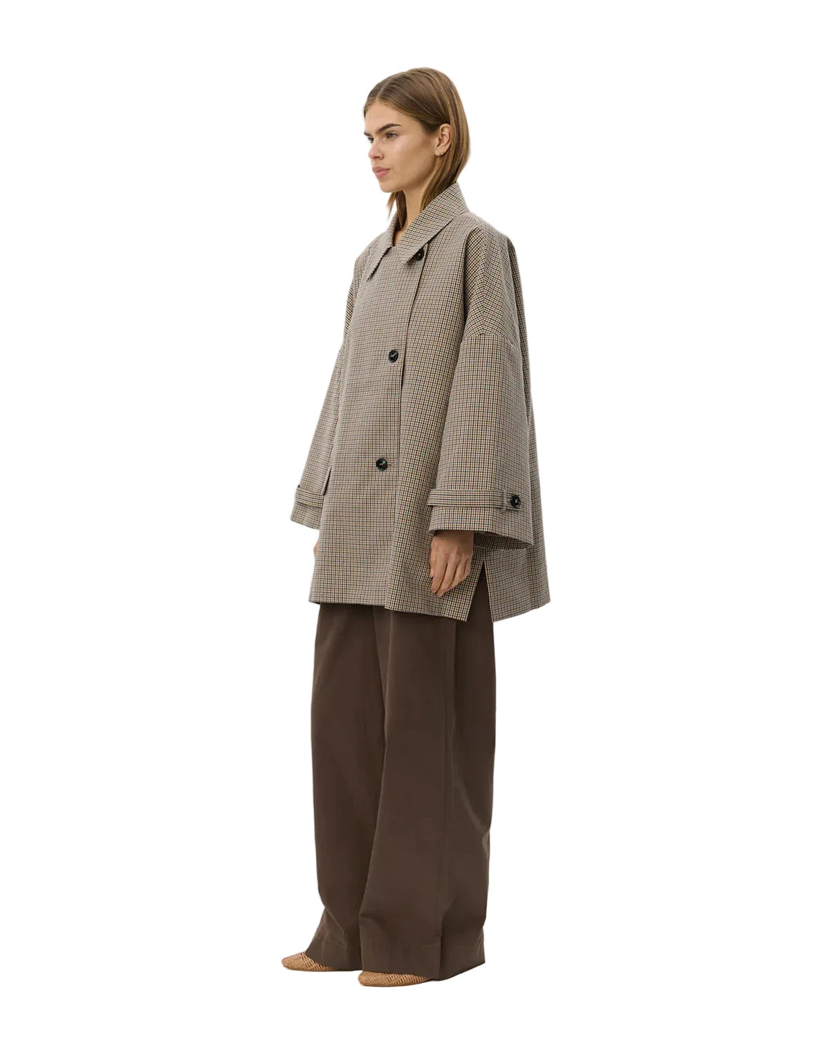 Sofie Schnoor Selinasw Oversize Check Jacket