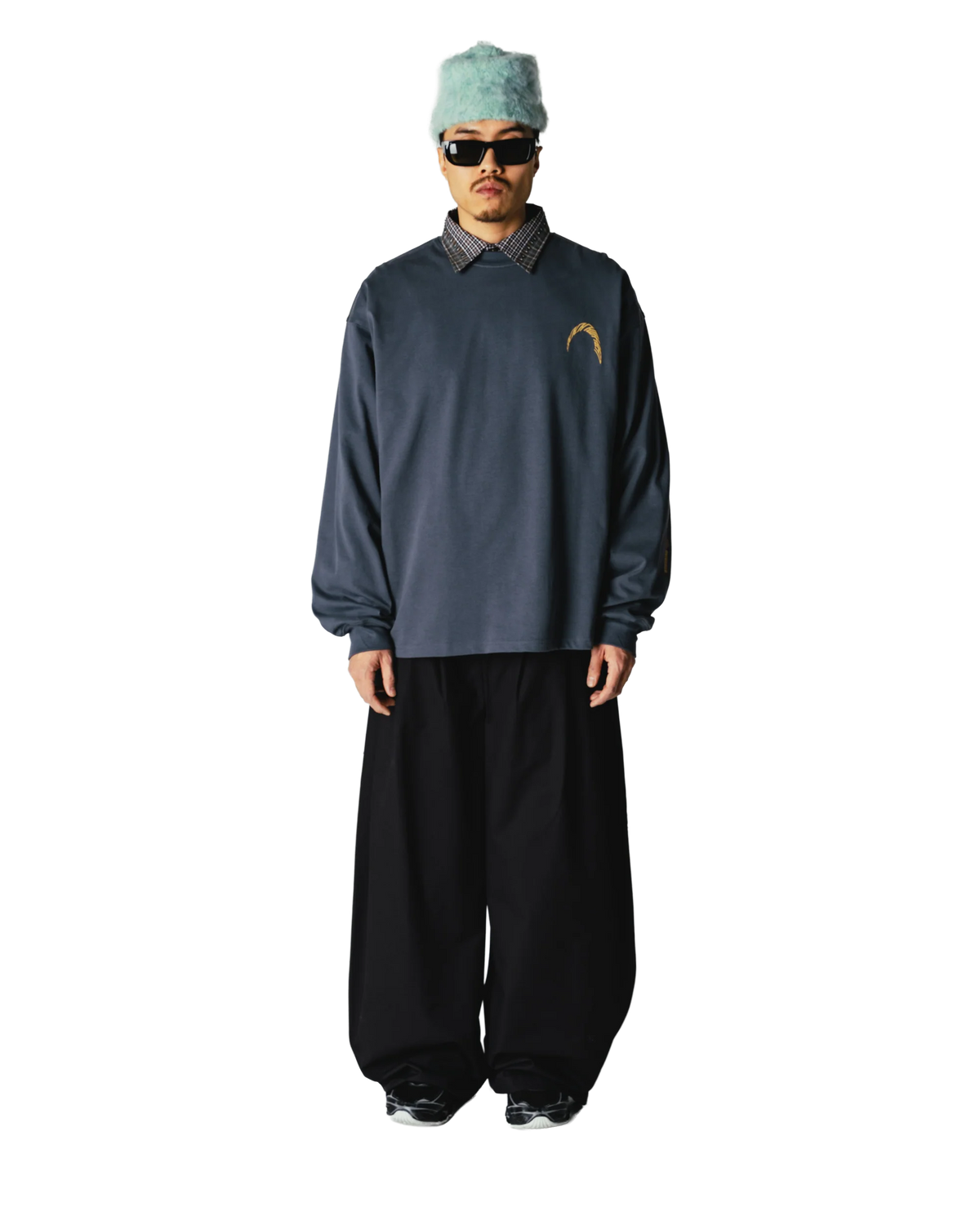 Woodbird Beam LS Warp Tee