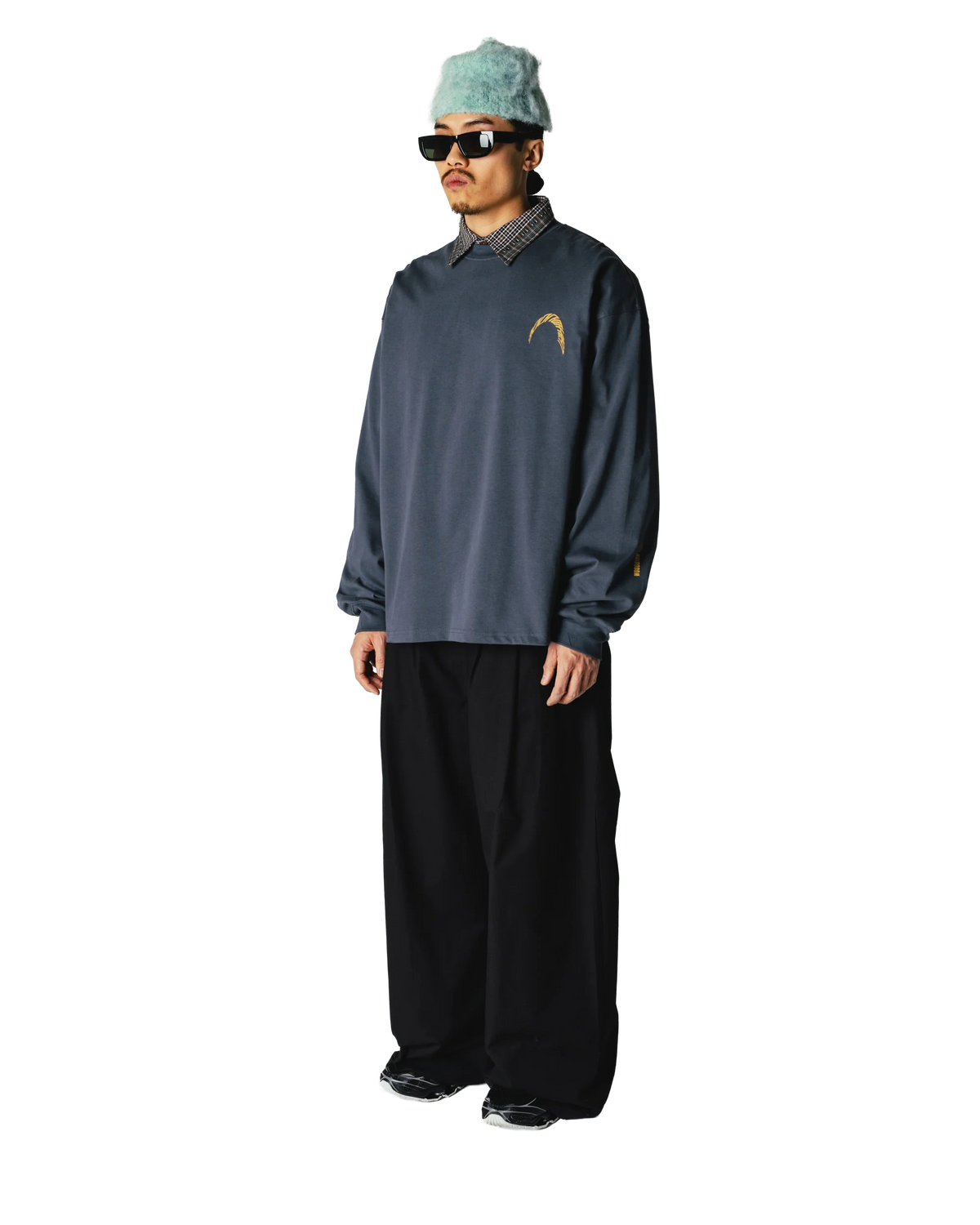 Woodbird Beam LS Warp Tee