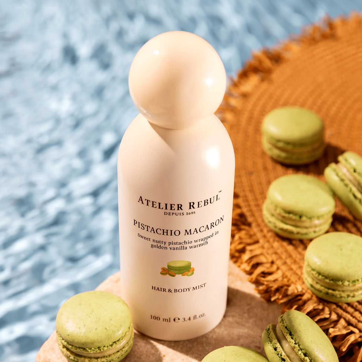 Atelier Rebul Pistachio Macaron Hair & Body Mist 100Ml