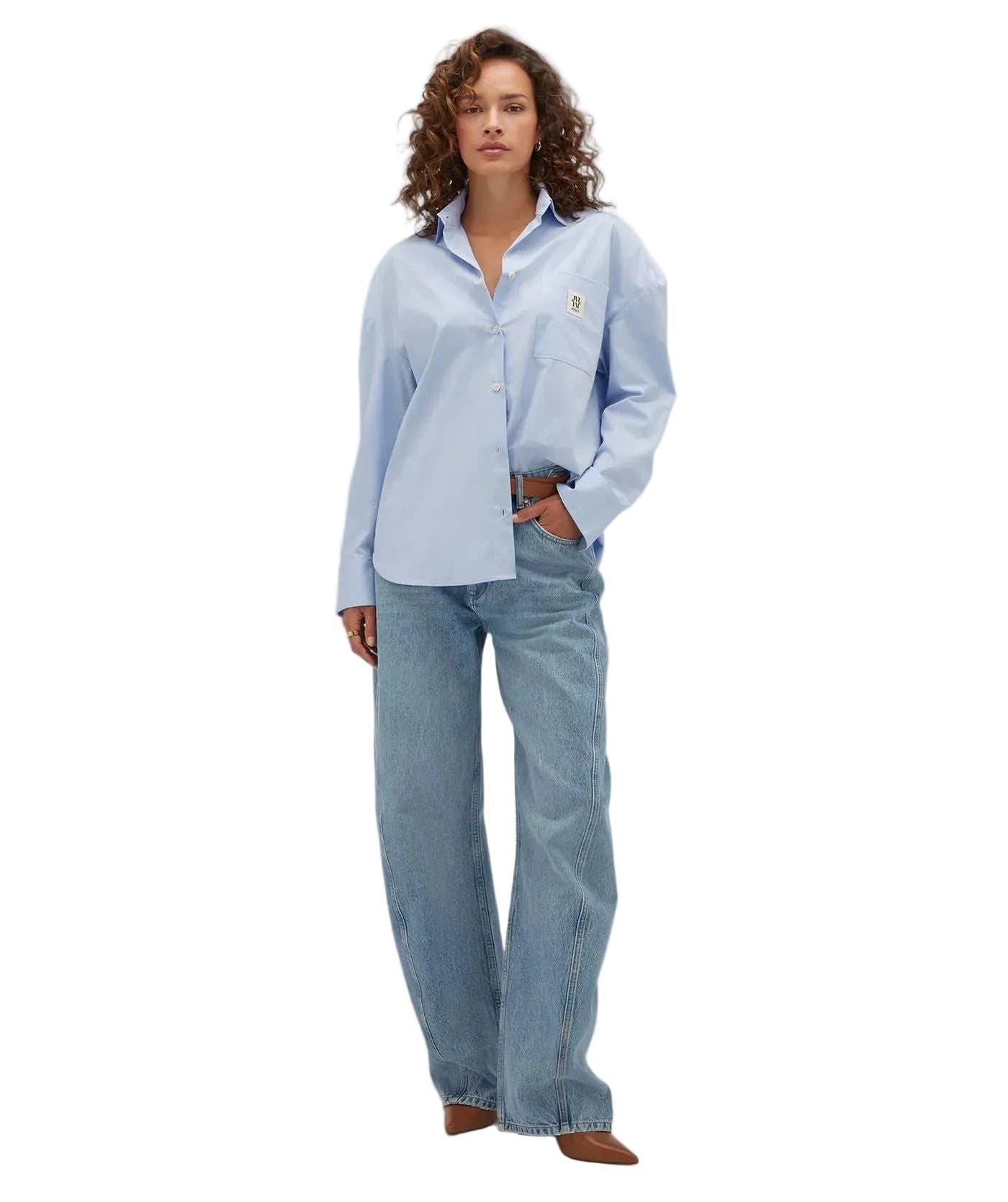 Josh V Berdina Oversized Blouse Met Logo