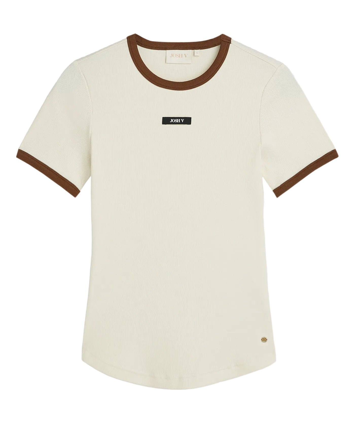 Josh V Cody Slim Fit T-Shirt Met Logo