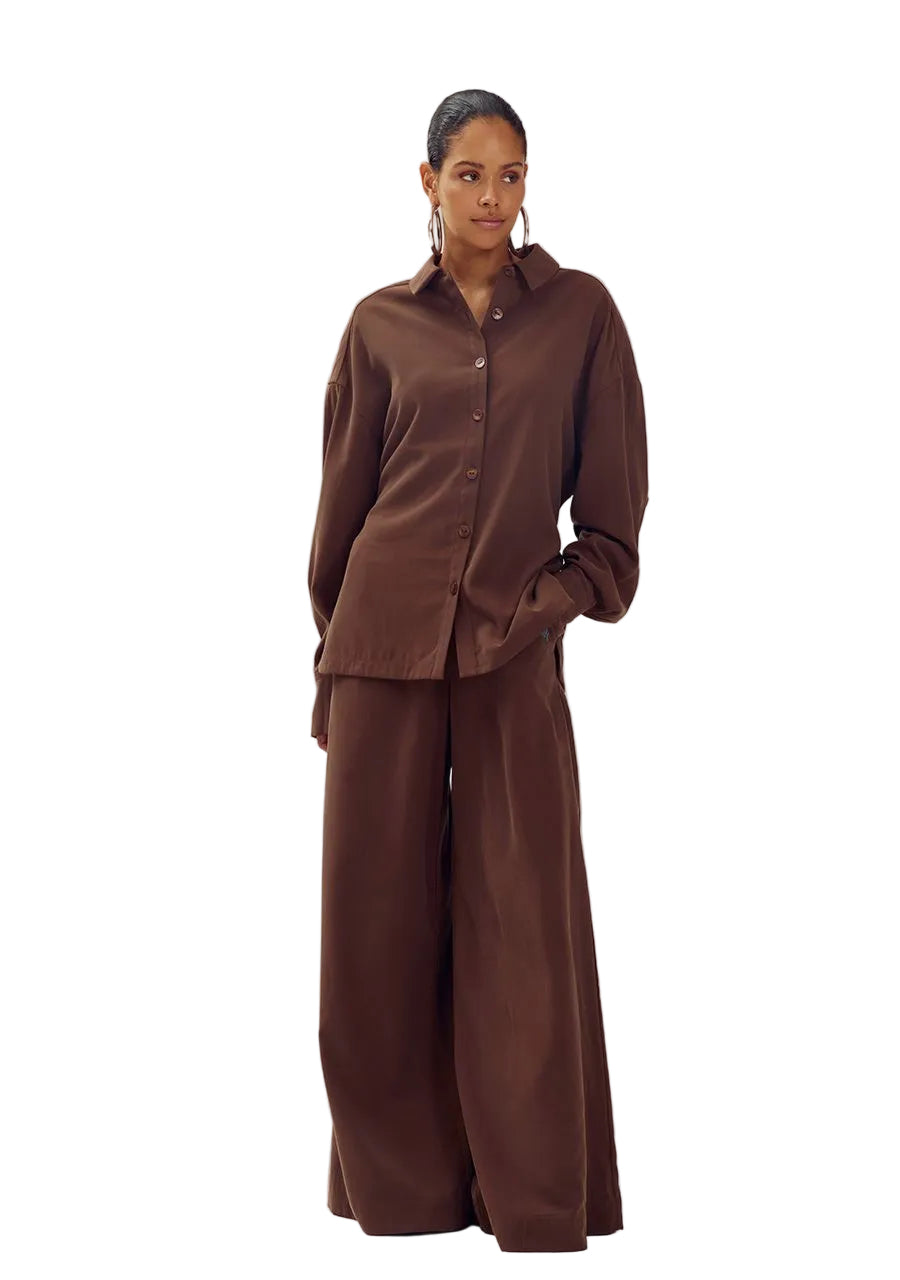 Harper & Yve Blouse Helena - Hot Fudge